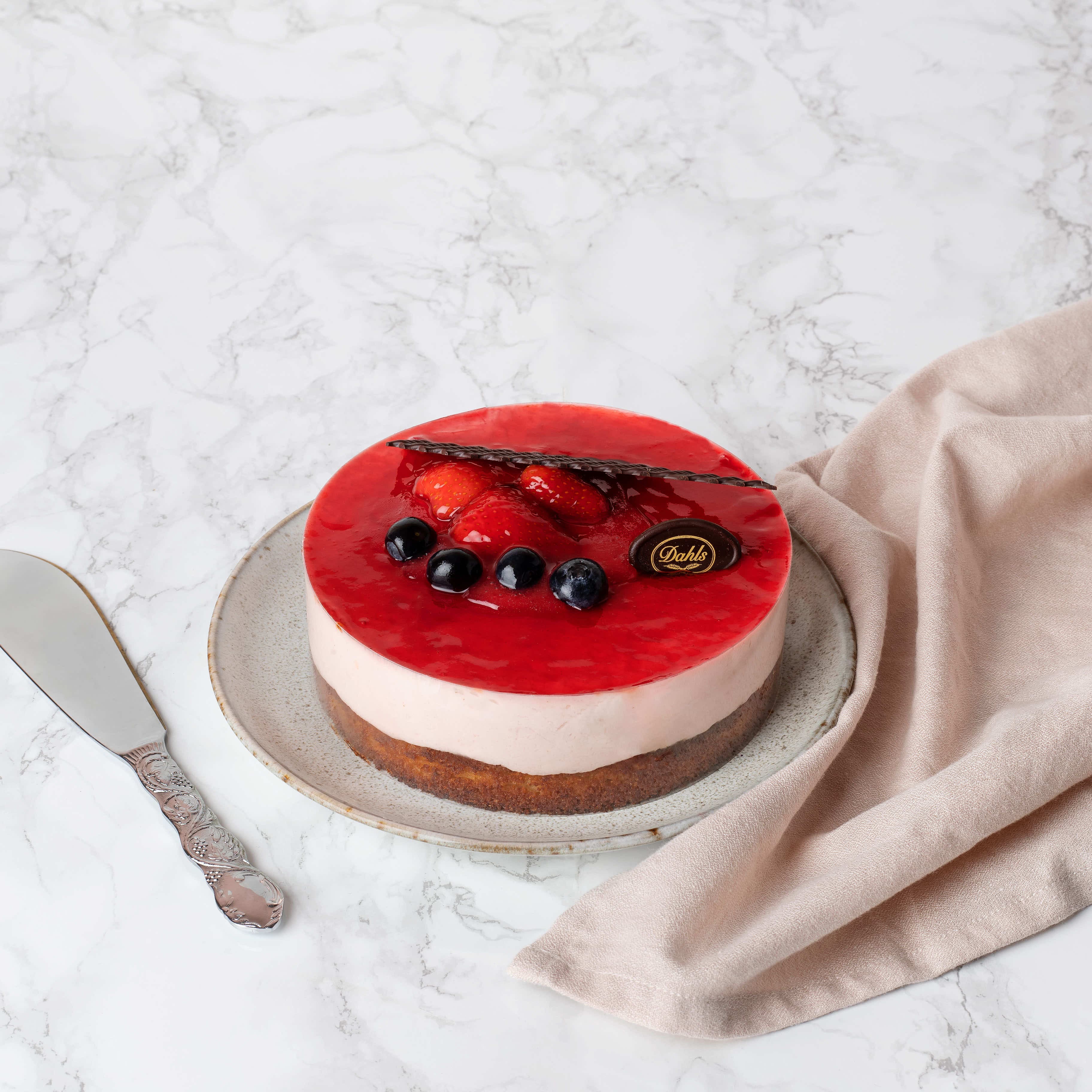 Moussetårta Jordgubb